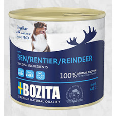 Bozita (Se) BOZITA Dog Paté Reindeer, 625g - bezgraudu pastēte ar liellopu suņiem