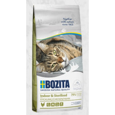 Bozita (Se) Bozita Indoor & Sterilized Chicken, 10kg - sausā barība ar vistu sterilizētiem kaķiem