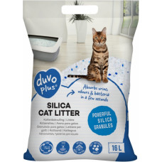 Duvo Plus (Be) Duvo Plus Silica Cat Litter, 16L - silikona pakaiši