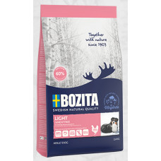 Bozita (Se) Bozita Light Wheat Free, 2.4kg - mazkaloriju sausā barība ar vistu pieaugušiem suņiem