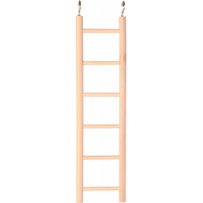 Trixie Aksesuārs putnu būriem : Trixie Wooden ladder, 6 rungs/28 cm