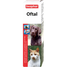 Beaphar Acu kopšanas līdzeklis suņiem un kaķiem : Beaphar Oftal, 50ml