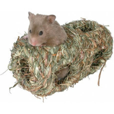 Trixie Aksesuārs grauzējiem : Trixie  Grass Nest : salmu mājiņa, 10*19 cm
