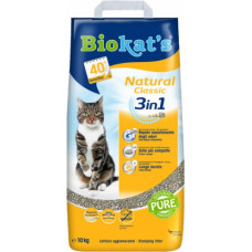 Gimborn Smiltis kaķu tualetēm : Gimborn Biokats Natural PURE 10kg
