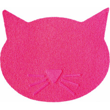 Record Paklājs pie kaķu tualetes 45x37cm, rozā krāsa