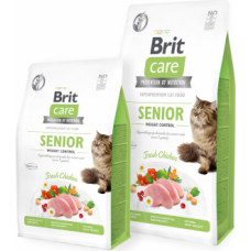 Brit Care Cat GF Senior Weight Control 2 kg barība kaķiem