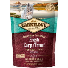 Carnilove Fresh Carp & Trout Sterilised for Adult 0,4 kg barība kaķiem
