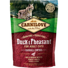 Carnilove Duck & Pheasant Adult Cat Hairball Control 0,4 kg barība kaķiem