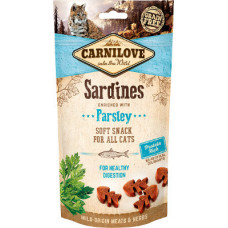 Carnilove Cat Snack Sardine enriched with Parsley 50g kārums kaķiem