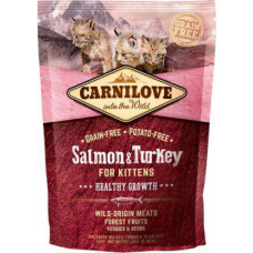 Carnilove Salmon & Turkey for Kittens 0,4 kg barība kaķiem